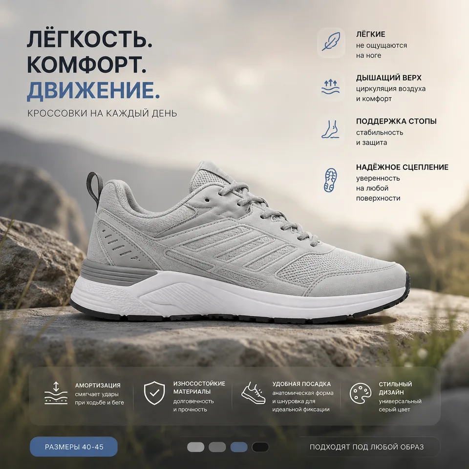 После: Кроссовки